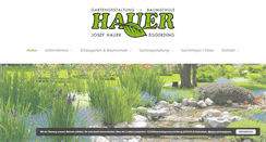 Desktop Screenshot of gartengestaltung-hauer.at
